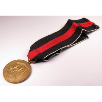 Minnesmedaljen från den 1 oktober 1938. Espenlaub militaria