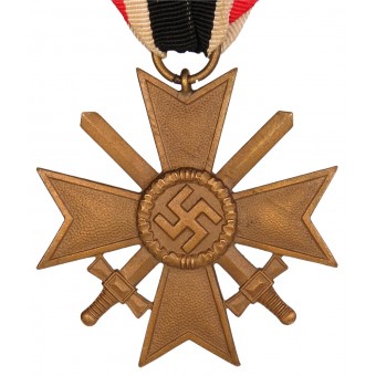Cruz al Mérito de Guerra con el número 34 Willy Annetsberger. Espenlaub militaria