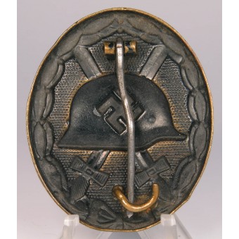 Wound Badge in Black made of brass. Espenlaub militaria