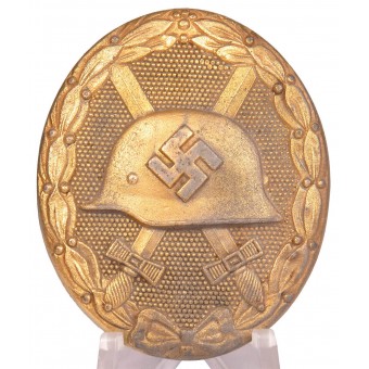 Wound Badge in Gold by Klein & Quenzer 65. Espenlaub militaria