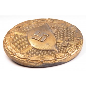 Distintivo di ferita in oro di Klein & Quenzer 65. Espenlaub militaria