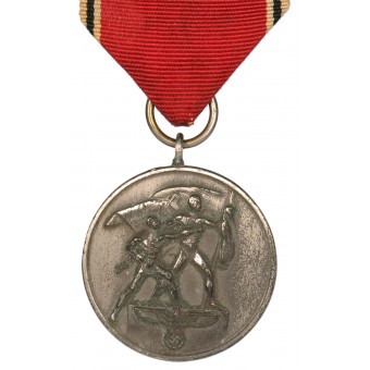 Médaille autrichienne de lAnschluss sur un ruban. Espenlaub militaria