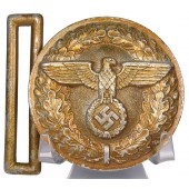 Brockade cinturón NSDAP Líderes Políticos Hebilla de cinturón tamaño más pequeño 52 mm. FLL