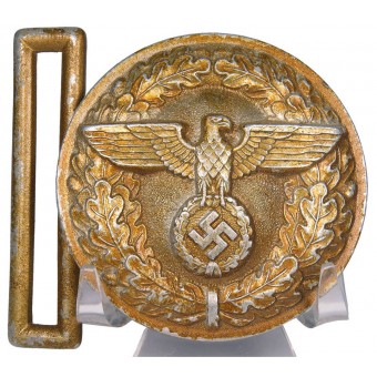 Brockade Belt Buckle NSDAP Political Leaders Belt Buckle smaller size 52 mm. FLL. Espenlaub militaria