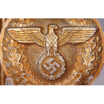 Brockade Belt Buckle NSDAP Political Leaders Belt Buckle smaller size 52 mm. FLL. Espenlaub militaria