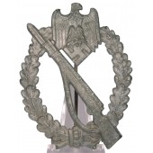 Insignia de asalto de infantería en plata