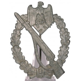 Insignia de asalto de infantería en plata. Espenlaub militaria