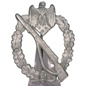 Infanteriets överfallsmärke i silver, Assmann 