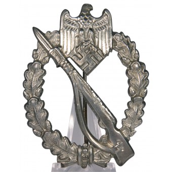 Infantry Assault Badge in Silver, Ernst Müller. Espenlaub militaria