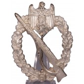 Jalkaväen rynnäkkömerkki hopeaa, Wilhelm Hobacher