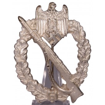 Jalkaväen rynnäkkömerkki hopeaa, Wilhelm Hobacher. Espenlaub militaria