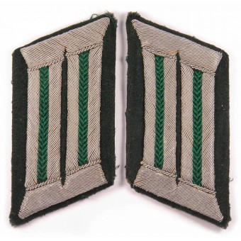 Passende Gebirgsjäger-Offiziershalsbänder. Espenlaub militaria