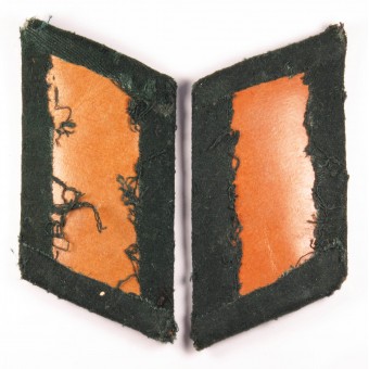 Matching Gebirgsjäger officers collar tabs. Espenlaub militaria