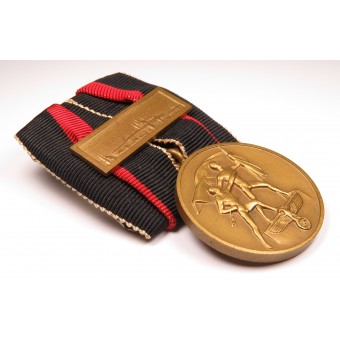 Sudetenland Medaille met Praagse Staaf. Espenlaub militaria