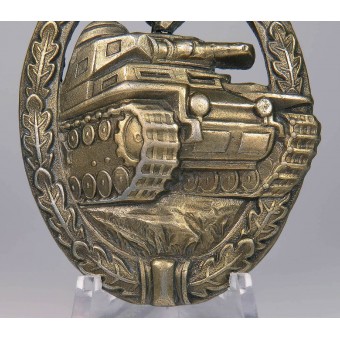 Distintivo per carri armati dassalto in bronzo Deumer. Espenlaub militaria