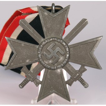 127 Cruz al Mérito de Guerra de 2ª Clase de zinc. Espenlaub militaria
