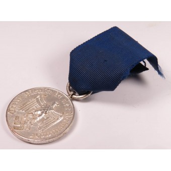 Medalla de 4 años de servicio con cinta. Espenlaub militaria