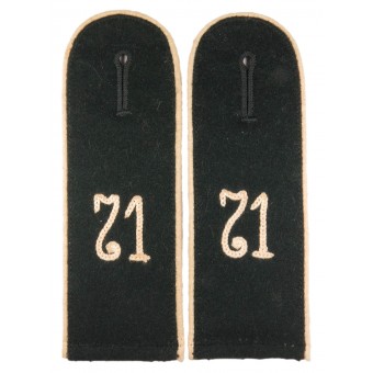 71st Infantry Regiment sew-in shoulder straps. Espenlaub militaria