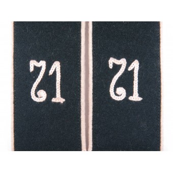 71st Infantry Regiment sew-in shoulder straps. Espenlaub militaria