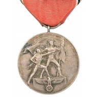 Medalla del Anschluss austriaco 13 de marzo de 1938
