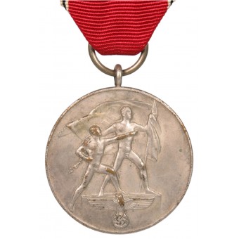 Médaille autrichienne de lAnschluss sur un ruban. Espenlaub militaria