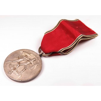 Österrikisk Anschluss-medalj på ett band. Espenlaub militaria