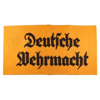 Fascia da braccio Deutsche Wehrmacht. Espenlaub militaria