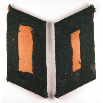 Etichette per il collare degli ufficiali del Genio. Espenlaub militaria