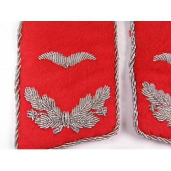 Flak Leutnants Luftwaffe Halsband Tabs. Espenlaub militaria