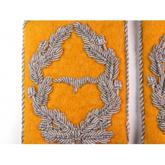 Linguette per il colletto di un maggiore della Luftwaffe, coppia assortita. Espenlaub militaria