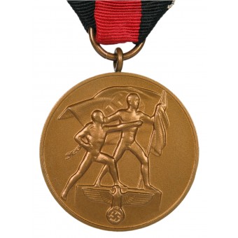 Andra Anschluss-medaljen präglad. Espenlaub militaria