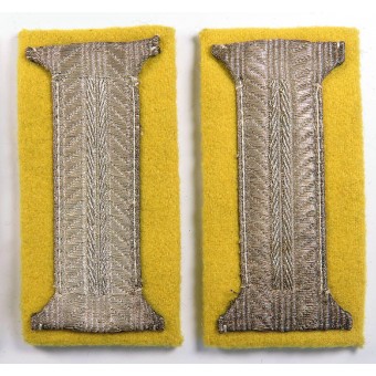 Set of insignia for Signal troops Waffenrock for lower ranks. Espenlaub militaria