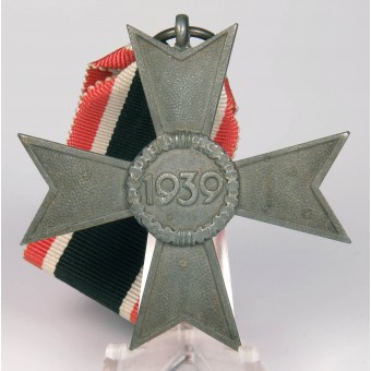 19 Ferdinand Wiedmann Croix du mérite de guerre de 2e classe sur un ruban. Espenlaub militaria