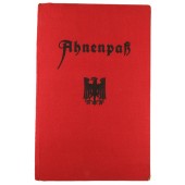 1940-1941 Ahnenpass Ancestors Book of the Aryan lineage
