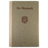1940 Ahnenpass Libro de antepasados del linaje ario