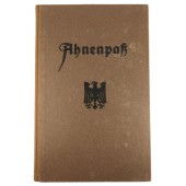 1940 Ahnenpass Libro de antepasados del linaje ario