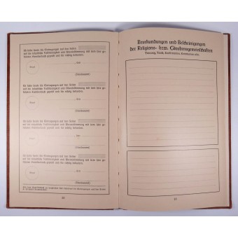 1942 Familienstammbuch Familjeregister för Wehrmacht Unteroffizier. Espenlaub militaria