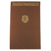 1943 Familienstammbuch Genealogische Zusammenfassung