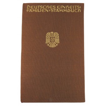 1943 Familienstammbuch Résumé généalogique. Espenlaub militaria