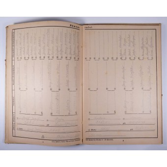 Ahnenpass Libro de los antepasados del linaje ario. Espenlaub militaria