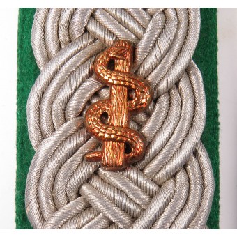 Oberstabsarzt Green Gebirgsjäger Shoulder Boards (planches à épaulettes). Espenlaub militaria