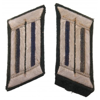 Collar Tabs for Wehrmacht Medics in Officers ranks. Espenlaub militaria