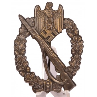 Rudolf Souval Infantry Assault Badge in Bronze. Espenlaub militaria