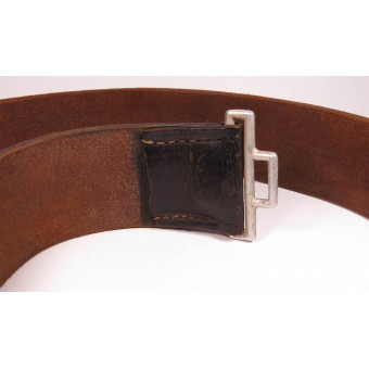 Cintura per ufficiali Waffen-SS senza fibbia. Espenlaub militaria