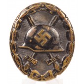 Zwarte Wond Badge Buntmetall