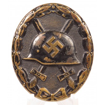 Black Wound Badge Buntmetall. Espenlaub militaria