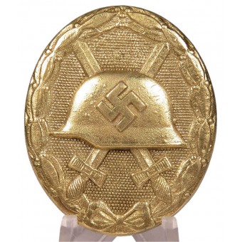 Carl Wild 107 Wound Badge in Gold. Espenlaub militaria