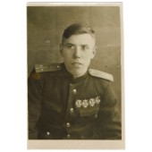 Héroe de la Unión Soviética Piloto Gorin V.A.