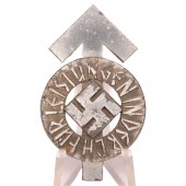 Karl Wurster M 1/34 HJ badge in zilver