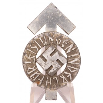 Karl Wurster M 1/34 HJ badge in zilver. Espenlaub militaria